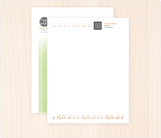 Design Templates for Letterhead