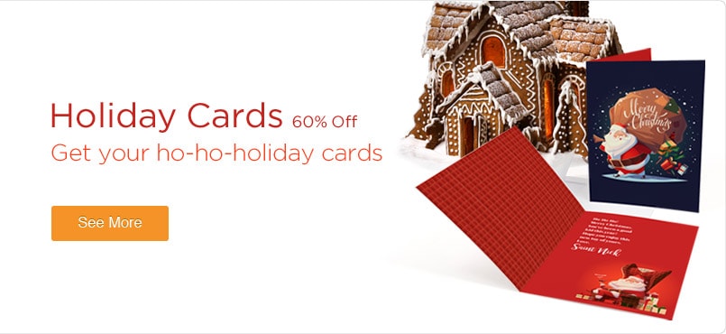 Holiday Cards 60% Off