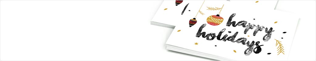 Flat Holiday Cards Printing