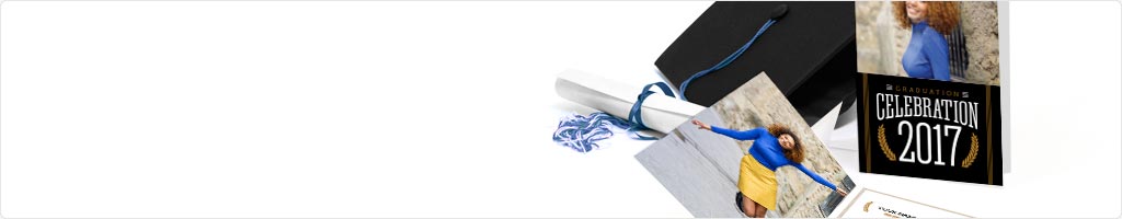 Folded Graduation Card Printing