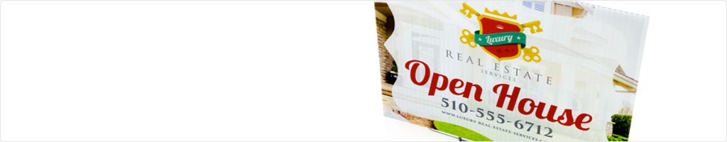 Real Estate Yard Signs Printing