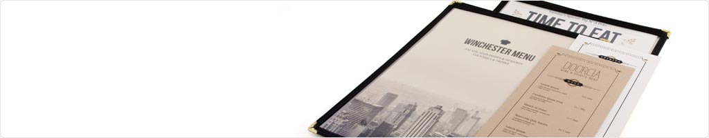 Restaurant & Food Premium Menu Printing