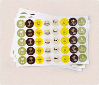 Print Wine + Bottle Labels, Sheet Stickers and Custom Labels