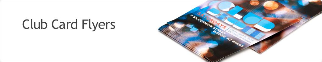 Event & Club Flyers Printing