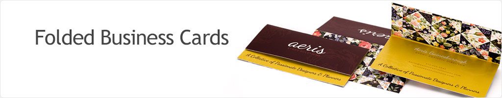 5% Off Folded Business Cards Printing