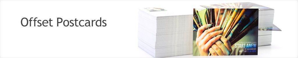 10% Off Offset Postcards Printing