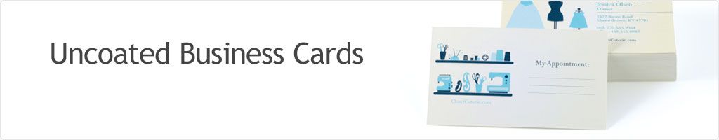 10% Off Uncoated Business Cards Printing