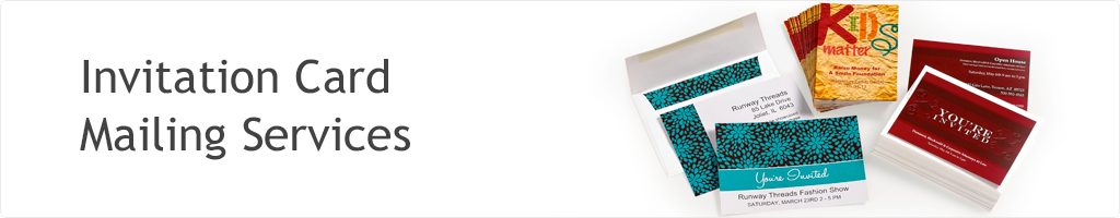 Invitation Card Direct Mailing Services