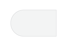 3.5x2 Business Cards Circle Edge 