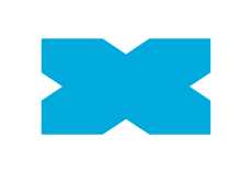 3.5x2 Business Cards X shape 