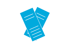 PSD 2" x 6" Bookmarks Print Layout Templates