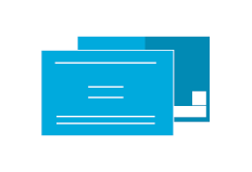 AI 8.5" x 11" EDDM Postcards Mailing Print Layout Templates