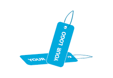 AI 2" x 3" Hang Tags Print Layout Templates