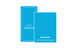 PDF 3.75" x 5.5" Premium Menus Print Layout Templates