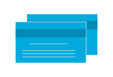 AI 3.43" x 1.93" (Business Card) Horizontal Magnets Print Layout Templates