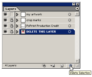 delete layer
