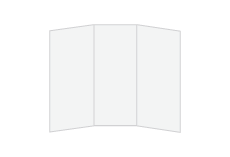 PDF 8.5" x 14" Standard Mailing Tri Letter Fold Vertical Brochures Mailing Print Layout Templates