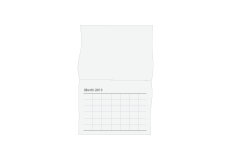 PDF 18 Months Modern Grid Calendars Print Layout Templates