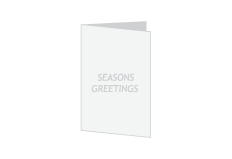 AI 5" x 7" (folds to 5" x 3.5") Greeting Cards Mailing Print Layout Templates