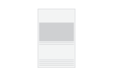AI 12" x 18" Mounted Posters Print Layout Templates