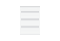 AI 4" x 6" Note Pads Print Layout Templates