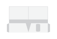 InDesign 9" x 12" Right Business Card Slot Vertical Pocket Folders Print Layout Templates
