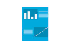 PDF 8.5" x 11" Sales Data Sheets Print Layout Templates