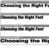 Choosing the Right Font for Your Business Card