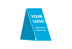 InDesign 4" x 6" Table Tents Print Layout Templates