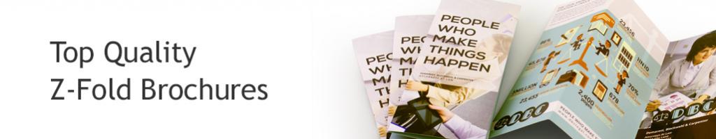 Top Quality Z-Fold Brochures
